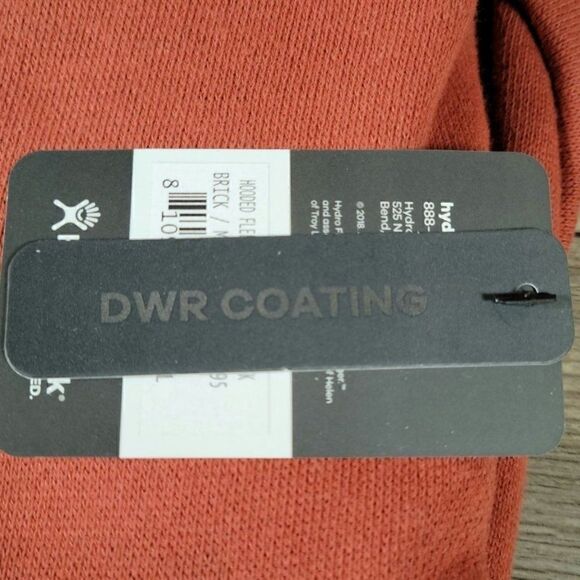 Hydro Flask Men's Hooded Fleece Logo Sweatshirt Sz S - Picture 7 of 9